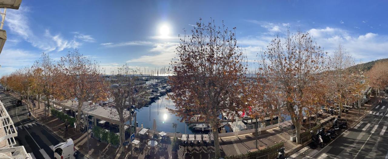 Le Petit Pinson Meerblick Port Golfe-Juan Exteriér fotografie