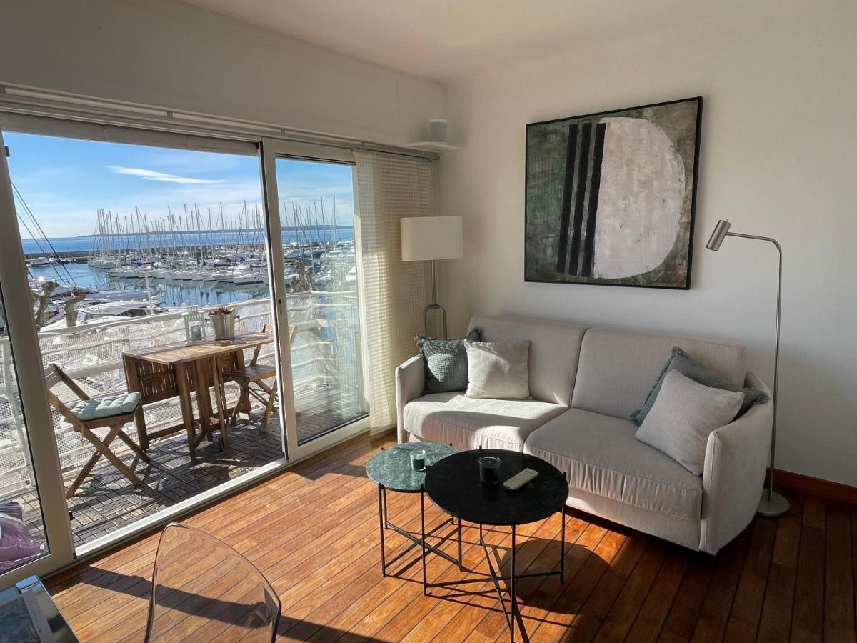 Le Petit Pinson Meerblick Port Golfe-Juan Exteriér fotografie