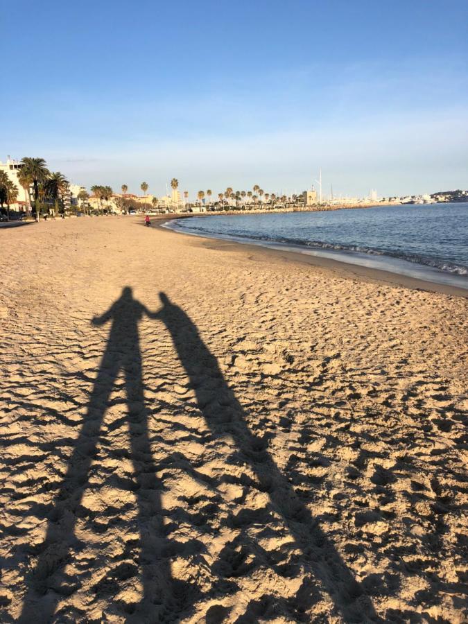 Le Petit Pinson Meerblick Port Golfe-Juan Exteriér fotografie